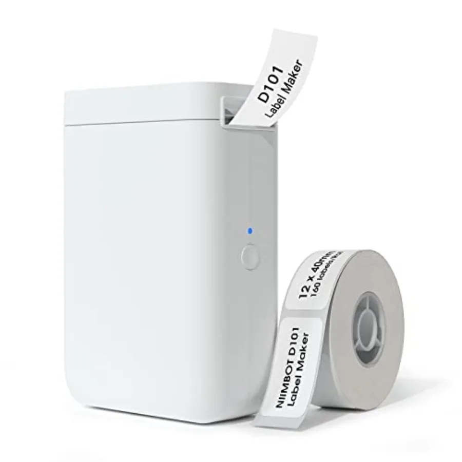 D101 Label Maker Handheld Thermal Label Printer with Tape Easy to Print 0.5 to 1 Inch Width Inkless Label Maker for School Name
D101 Label Maker Handheld Thermal Label Printer with Tape Easy to Print 0.5 to 1 Inch Width Inkless Label Maker for School Name
