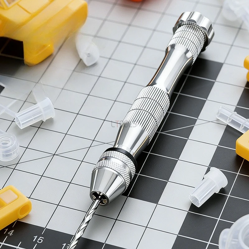 Mini Manual Punching Drill Model Punching DIY Tool Anti Slip Handle Quick Drilling Wear-resistant Alloy Forging Woodworking Tool
Mini Manual Punching Drill Model Punching DIY Tool Anti Slip Handle Quick Drilling Wear-resistant Alloy Forging Woodworking Tool