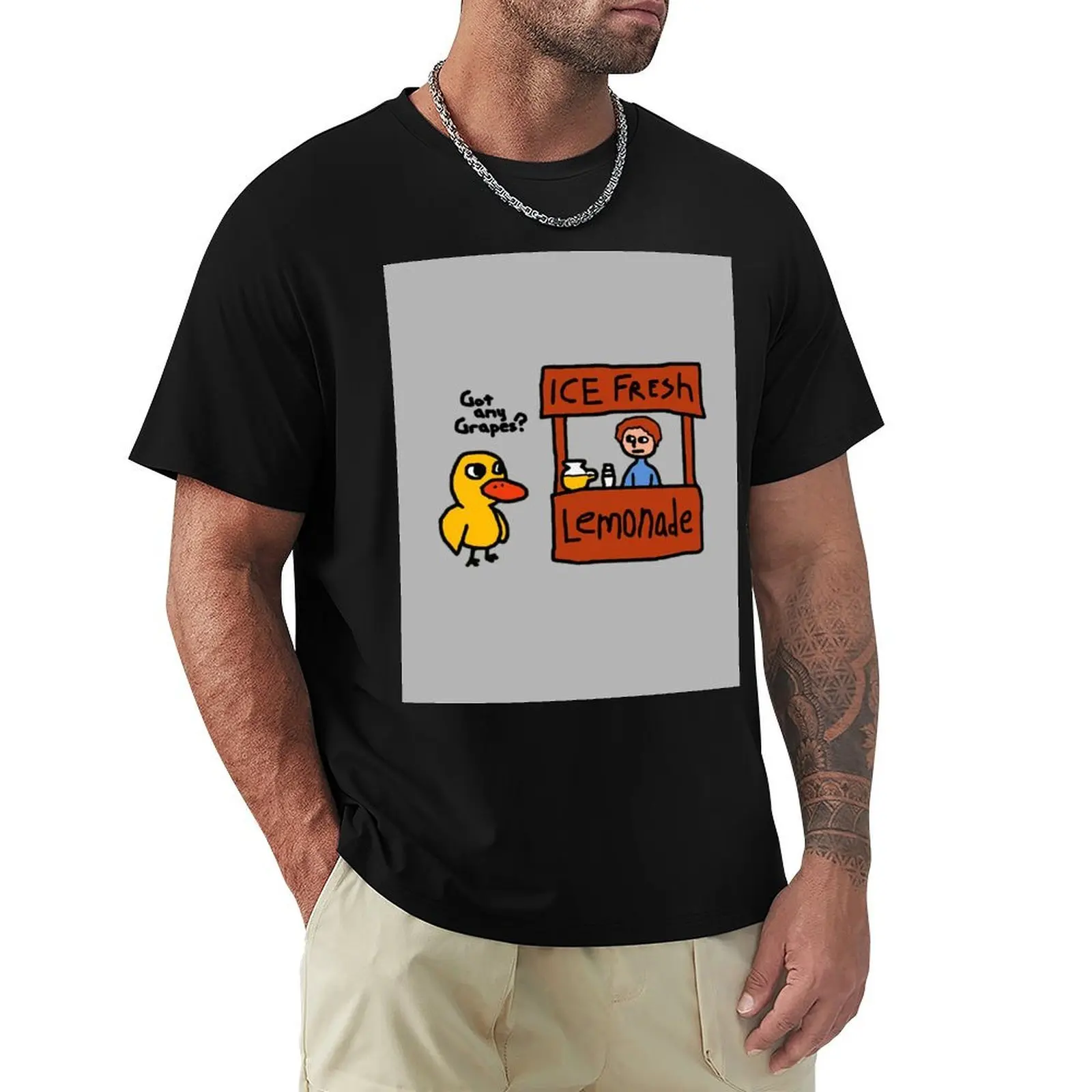 Got Any Grapes T-Shirt oversize t-shirts man customs design your own cotton man t-shirts funny t shirts men
Got Any Grapes T-Shirt oversize t-shirts man customs design your own cotton man t-shirts funny t shirts men