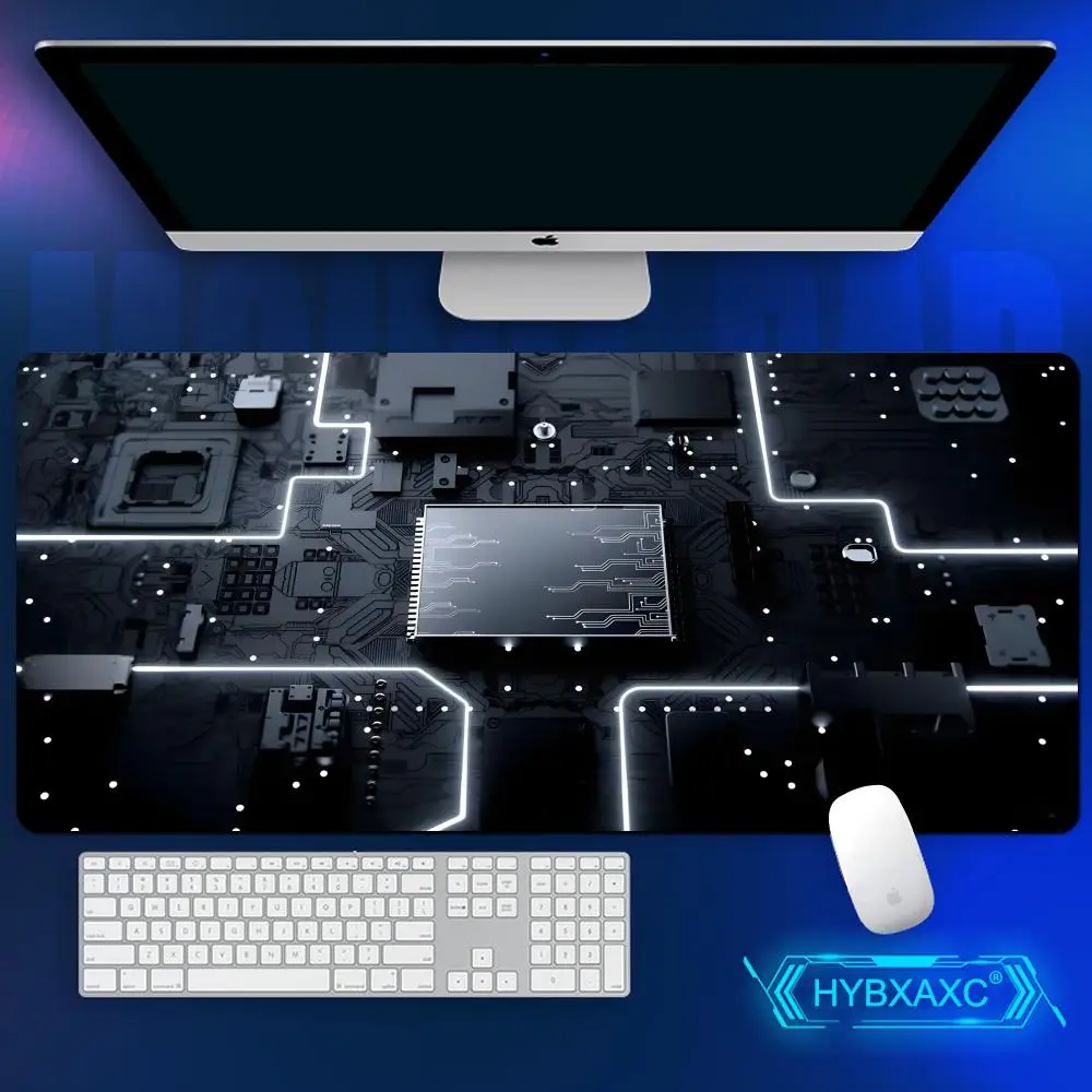 Inside Motherboard Circuit Board Mouse Pad Large Keyboard Anti-slip HYBXAXC Table Cushion Office Desk Mat Pc Gamer Accessories
Inside Motherboard Circuit Board Mouse Pad Large Keyboard Anti-slip HYBXAXC Table Cushion Office Desk Mat Pc Gamer Accessories
