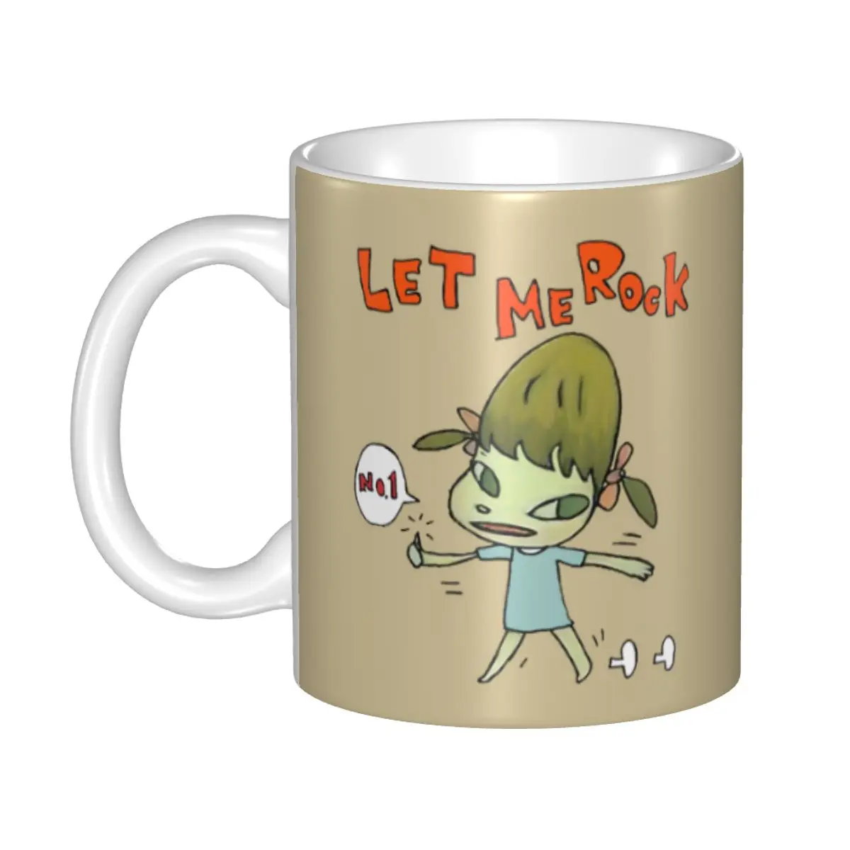 Yoshitomo Nara Let Me Rock Coffee Mug DIY Customized Ceramic Mug Cup Creative Gift
Yoshitomo Nara Let Me Rock Coffee Mug DIY Customized Ceramic Mug Cup Creative Gift