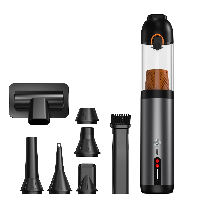 STLFHandheld Portable Vacuum Cleaner Cordless Rechargeable Car Cleaning 2 in 1 Mini with 5 Nozzles and Accessories
STLFHandheld Portable Vacuum Cleaner Cordless Rechargeable Car Cleaning 2 in 1 Mini with 5 Nozzles and Accessories