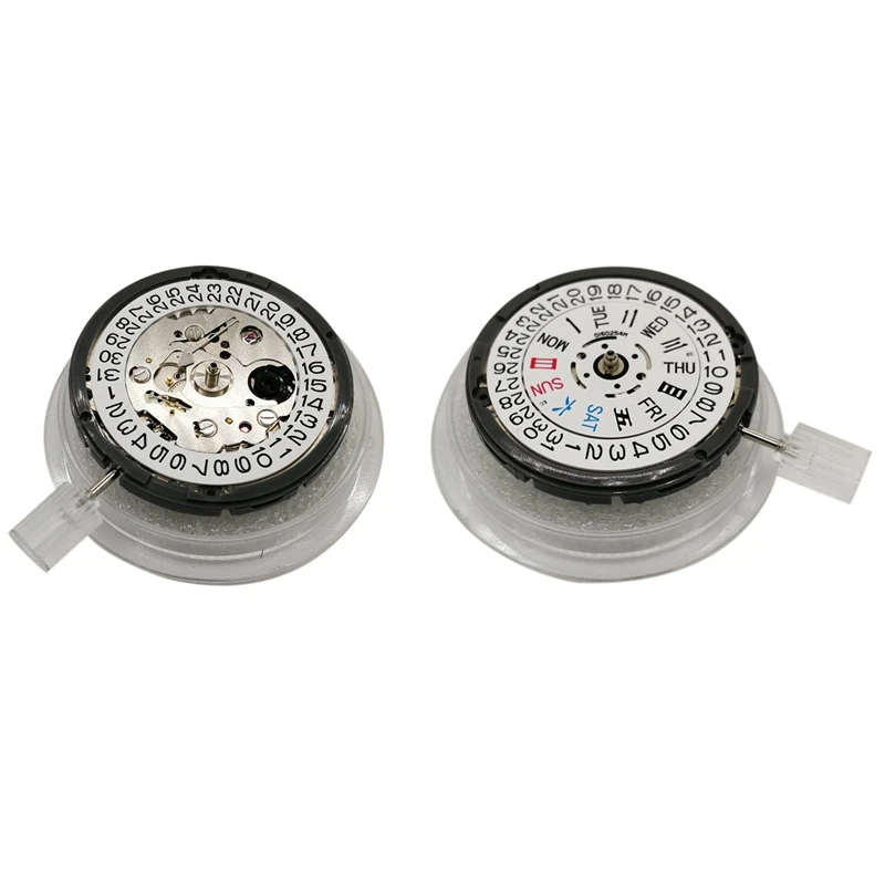 2Pcs Automatic Mechanical Watch Wrist Movement Day Date Set Mechanical Watch Movement - Nh36 & Nh35
2Pcs Automatic Mechanical Watch Wrist Movement Day Date Set Mechanical Watch Movement - Nh36 & Nh35