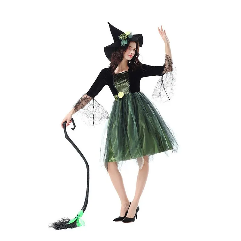Adult Witch Skirt Costume Elf Fairy Female Performer Bar Nightclub Outfit Company Year End Party Traditional Chinese Ethnic Wear
Adult Witch Skirt Costume Elf Fairy Female Performer Bar Nightclub Outfit Company Year End Party Traditional Chinese Ethnic Wear