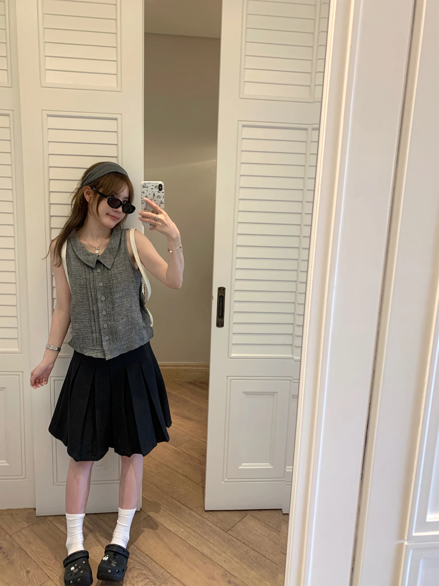 Корейская женская рубашка с воротником в клетку, тонкая, легкая, приятная на ощупь, для молодых женщин 8-24 лет
Корейская женская рубашка с воротником в клетку, тонкая, легкая, приятная на ощупь, для молодых женщин 8-24 лет