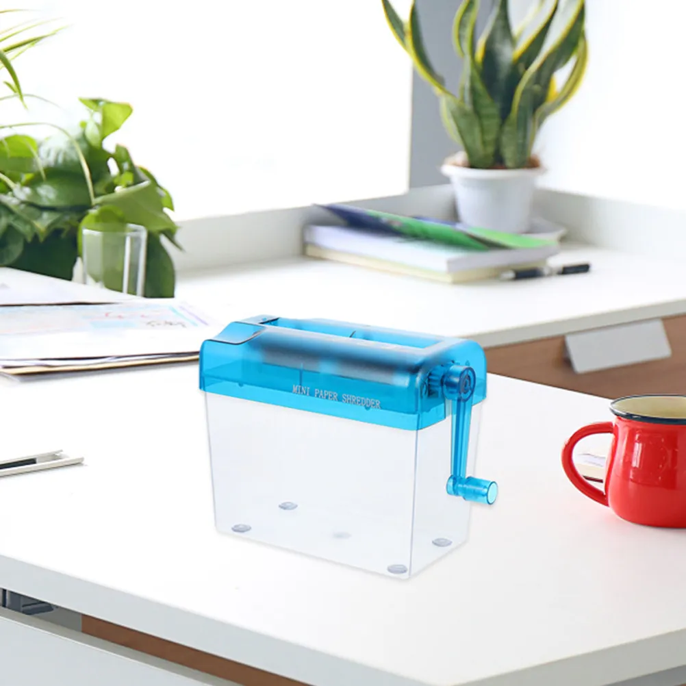2Pcs Manual Paper Shredder Mini Desktop Home Office Portable Hand Crank Document Shredder Paper Cutting Tool for Privacy
2Pcs Manual Paper Shredder Mini Desktop Home Office Portable Hand Crank Document Shredder Paper Cutting Tool for Privacy