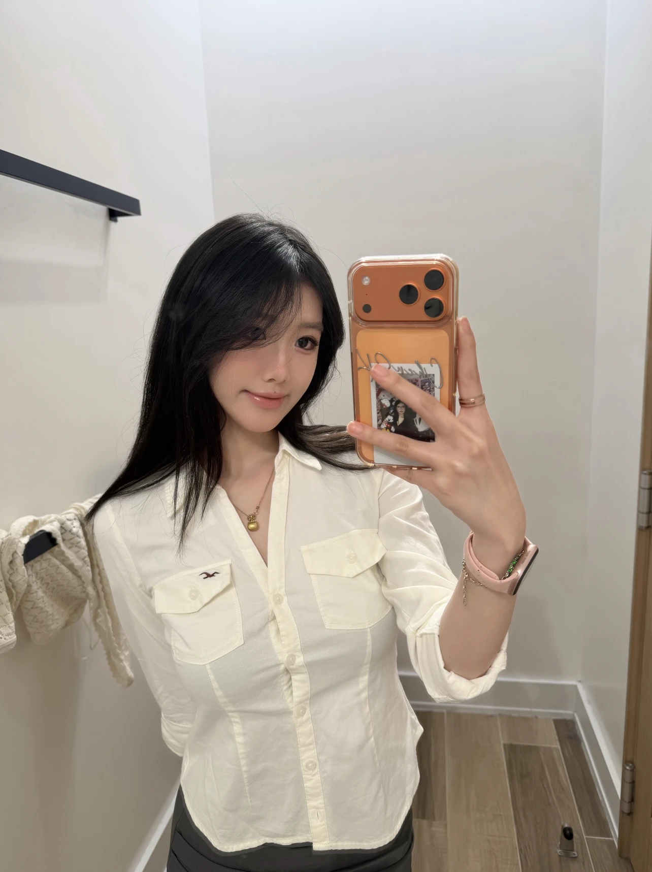 Embroidered Small Oystercatcher Collar Loose Fit Women's Shirt Autumn Casual Style Contrast Color Cuff Pure Cotton Long Sleeve
Embroidered Small Oystercatcher Collar Loose Fit Women's Shirt Autumn Casual Style Contrast Color Cuff Pure Cotton Long Sleeve