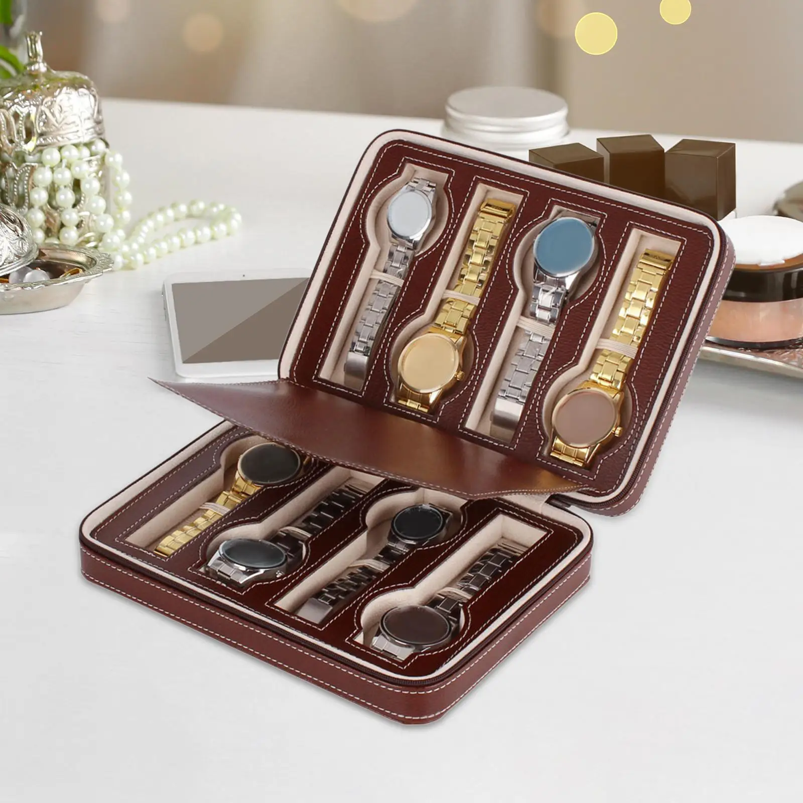Watch Organizer Box Watch Storage Box Smartwatches Watch Box Organizer Portable Watch Collection Box Watch Box Display Case
Watch Organizer Box Watch Storage Box Smartwatches Watch Box Organizer Portable Watch Collection Box Watch Box Display Case