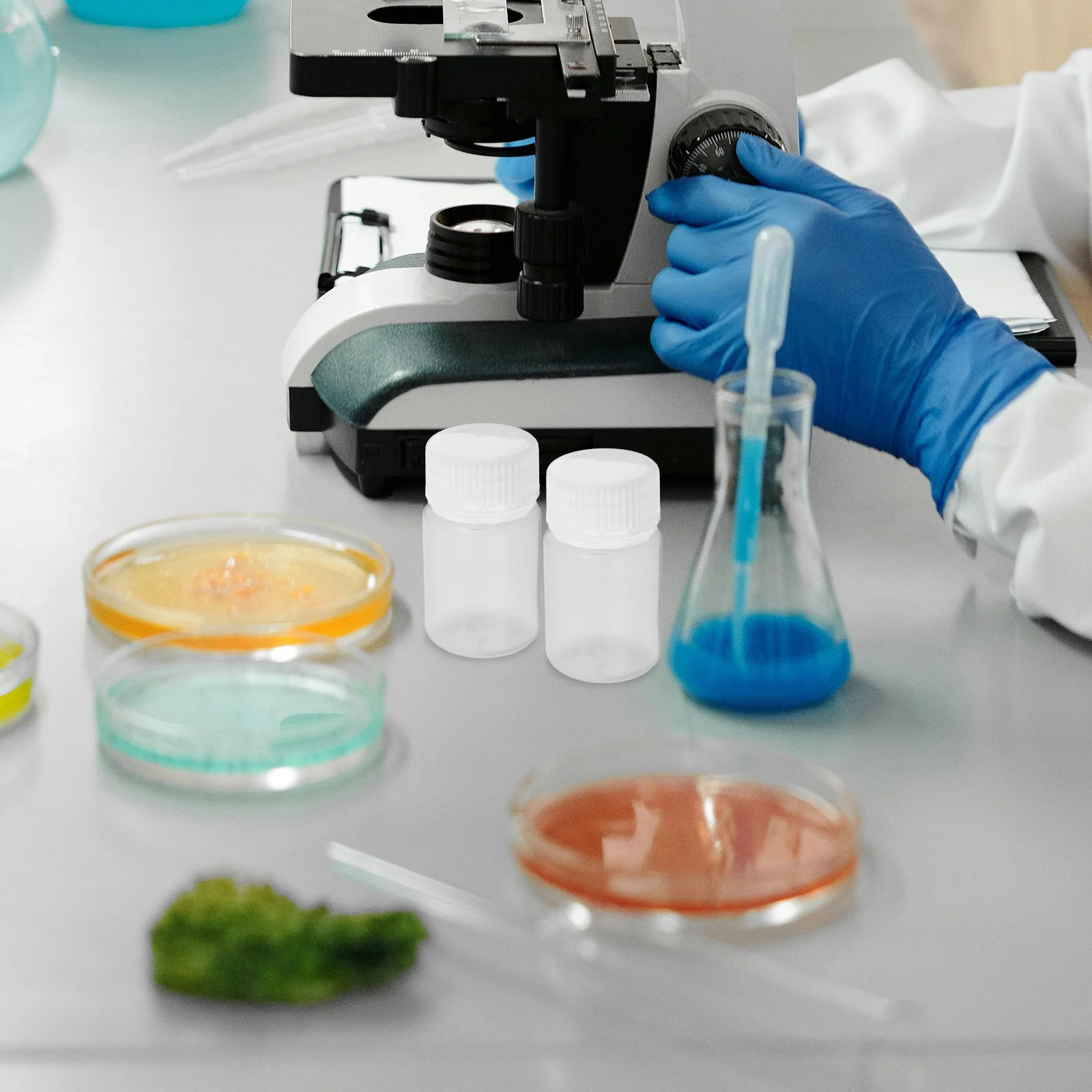 6Pcs Laboratory Reagent Bottles Wide Mouth Transparent PP Chemical Sample Containers Leak Proof Storage Liquid Bottles
6Pcs Laboratory Reagent Bottles Wide Mouth Transparent PP Chemical Sample Containers Leak Proof Storage Liquid Bottles