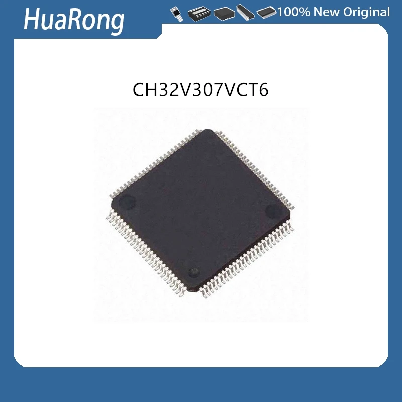 2Pcs/Lot CH32V307VCT6 LQFP100
2Pcs/Lot CH32V307VCT6 LQFP100