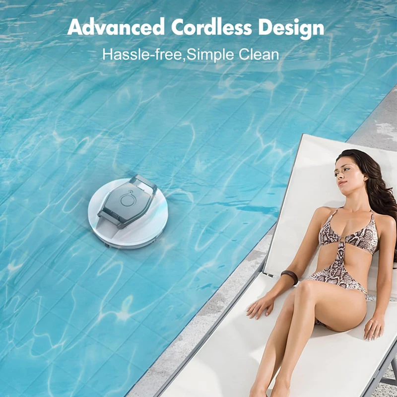 Hot sales Wireless Swimming Pool Vacuum Cleaner Robot Machine Automatic Robotic Pool Cleaner Cordless
Hot sales Wireless Swimming Pool Vacuum Cleaner Robot Machine Automatic Robotic Pool Cleaner Cordless