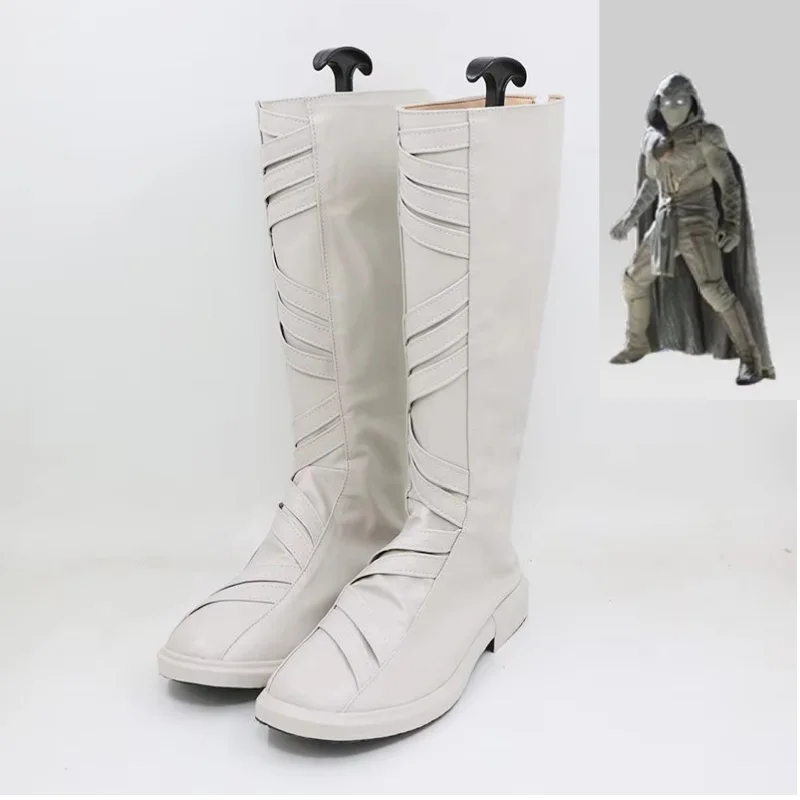 Moon Knight Marc Spector Werewolf By Night Cosplay Costume Shoes Comics Superhero Boots Handmade Faux Leather Shoes
Moon Knight Marc Spector Werewolf By Night Cosplay Costume Shoes Comics Superhero Boots Handmade Faux Leather Shoes