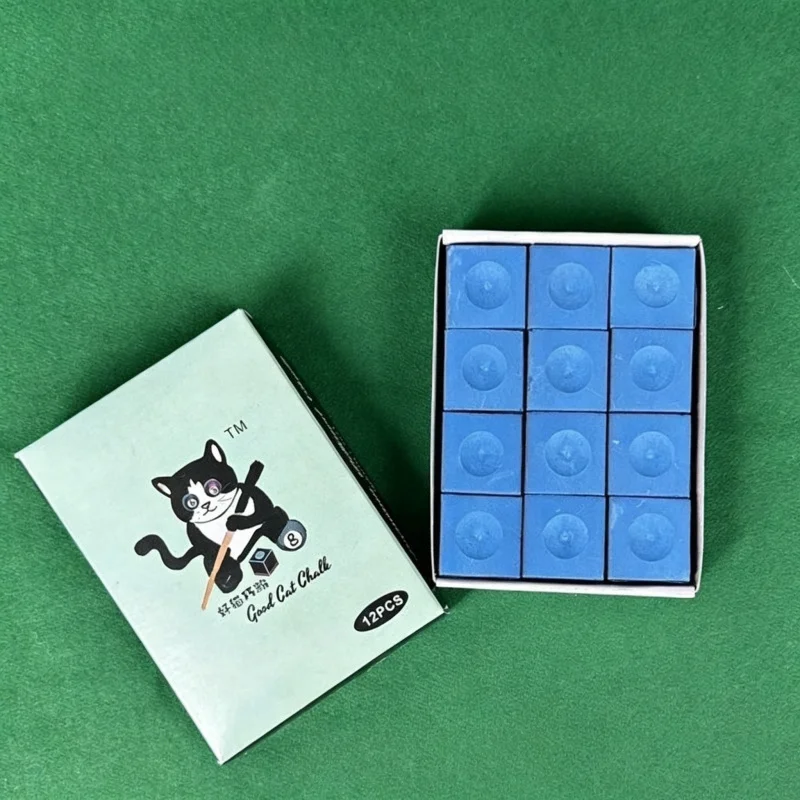 12PCS/Lot Master Billiards Chalk Pool Cue Chalk Snooker Chalk Billiard Accessories
12PCS/Lot Master Billiards Chalk Pool Cue Chalk Snooker Chalk Billiard Accessories