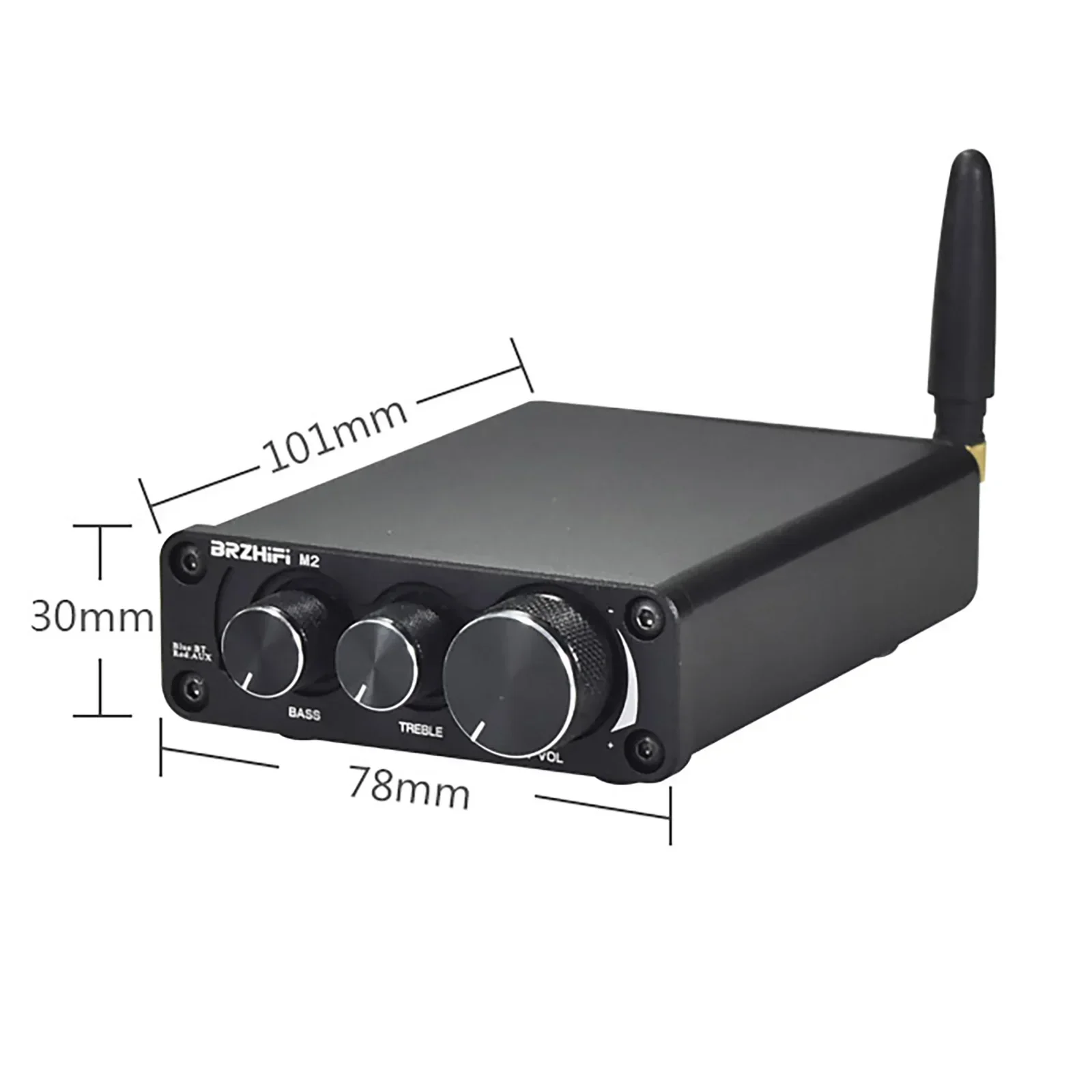 AMXEKR Infineon MA12070 Digital Small Power Amplifier Desktop Desktop Computer Heavy Bass Home Bluetooth Speaker
AMXEKR Infineon MA12070 Digital Small Power Amplifier Desktop Desktop Computer Heavy Bass Home Bluetooth Speaker