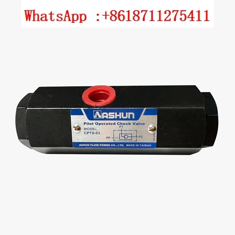 CPTS-03-50-10 guide check pipe type hydraulic control check valve Taiwan original oil Shun ASHUN pressure holding self-locking
CPTS-03-50-10 guide check pipe type hydraulic control check valve Taiwan original oil Shun ASHUN pressure holding self-locking