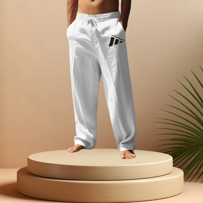 Men's casual cotton trousers, comfortable and loose-fitting for all seasons, suitable for business travel and beach activities
Men's casual cotton trousers, comfortable and loose-fitting for all seasons, suitable for business travel and beach activities