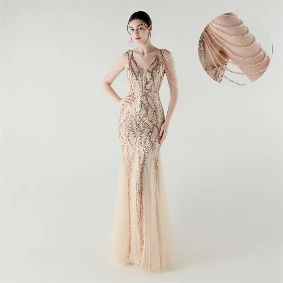 Prom Dress Women Elegant Sequin Dresses Wedding Guest V Neck Mermaid Evening Dress Floor Length Maxi Dress Black Red Luxury
Prom Dress Women Elegant Sequin Dresses Wedding Guest V Neck Mermaid Evening Dress Floor Length Maxi Dress Black Red Luxury
