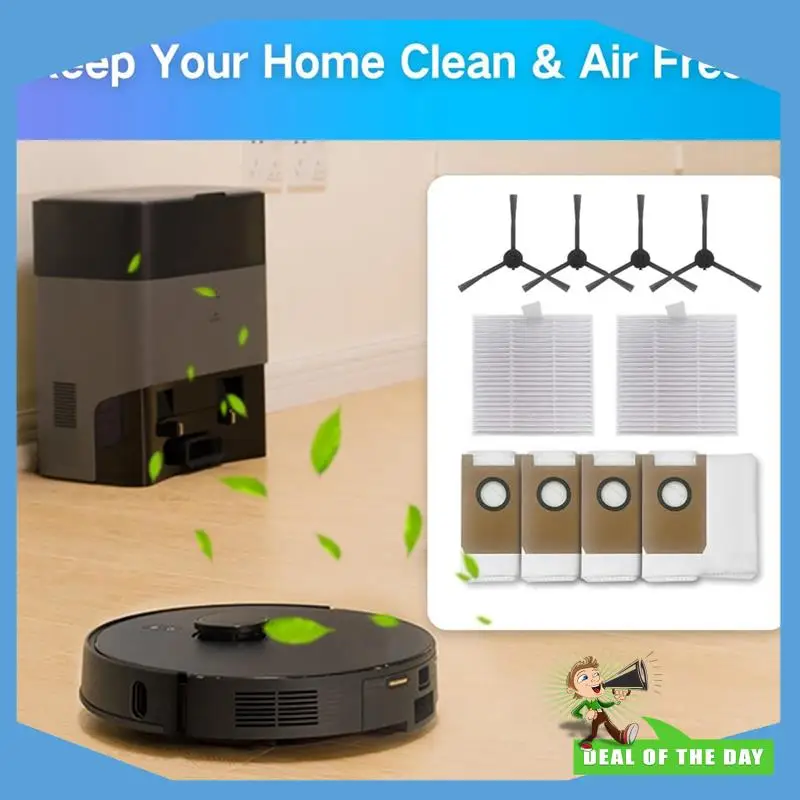 24-Hour Delivery For AIRROBO T20 Vacuum Robot Replacement Accessories HEPA Filters Side Brushes Dust Bags Spare Parts
24-Hour Delivery For AIRROBO T20 Vacuum Robot Replacement Accessories HEPA Filters Side Brushes Dust Bags Spare Parts