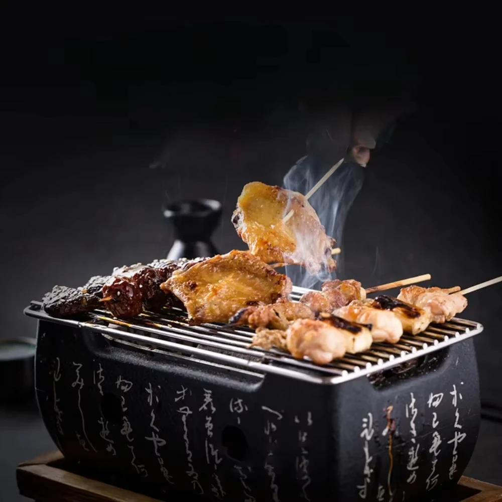 Japanese Barbecue Grill Mini Household Aluminium Alloy Charcoal Barbecue Stove Oven Accessories
Japanese Barbecue Grill Mini Household Aluminium Alloy Charcoal Barbecue Stove Oven Accessories