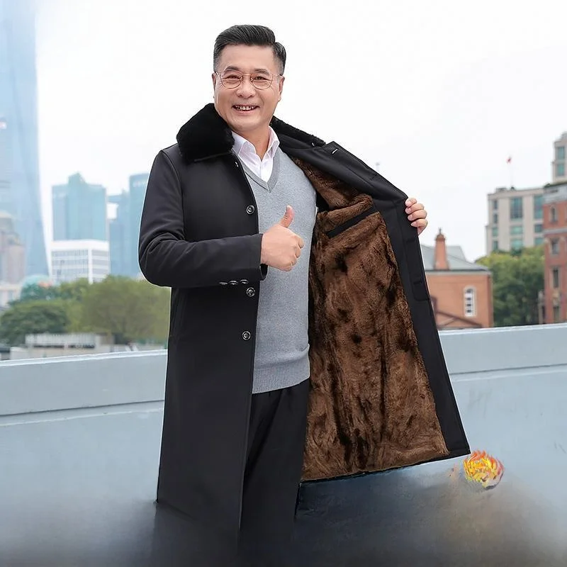 Новая мужская зимняя куртка 2022 года с флисовой подкладкой, удлиненная, ниже колена, хлопковое пальто для повседневного и делового стиля
Новая мужская зимняя куртка 2022 года с флисовой подкладкой, удлиненная, ниже колена, хлопковое пальто для повседневного и делового стиля