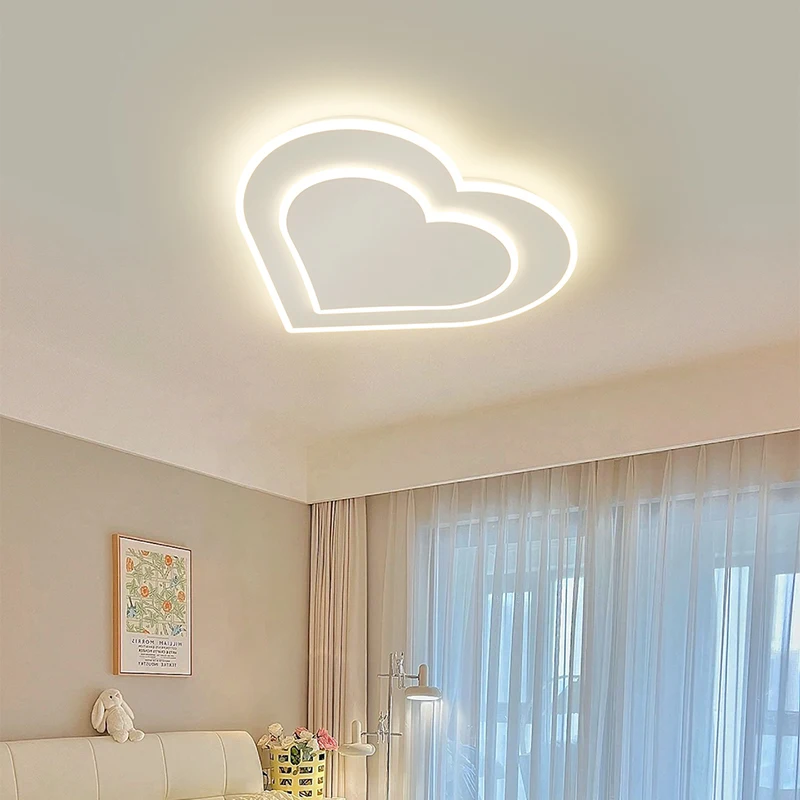 Master bedroom lamp ceiling lamp modern simple lamp princess room cartoon creative love kids room light
Master bedroom lamp ceiling lamp modern simple lamp princess room cartoon creative love kids room light