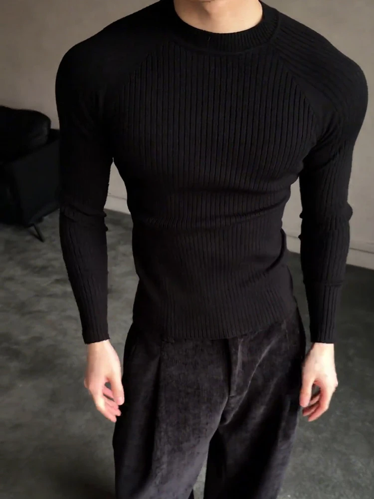 Bla Cleanfit ort oulder Fitn Knitwear Men's Sle Autumn Winter a Slim Fit American Sle Top Quali Material
Bla Cleanfit ort oulder Fitn Knitwear Men's Sle Autumn Winter a Slim Fit American Sle Top Quali Material