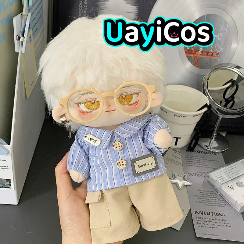 20cm Doll Clothes Dark Cool Punk Fashion Blue Shirt Brown Pants Suit Stuffed Plushies Plush Doll Accessories Anime Toy For Kids
20cm Doll Clothes Dark Cool Punk Fashion Blue Shirt Brown Pants Suit Stuffed Plushies Plush Doll Accessories Anime Toy For Kids