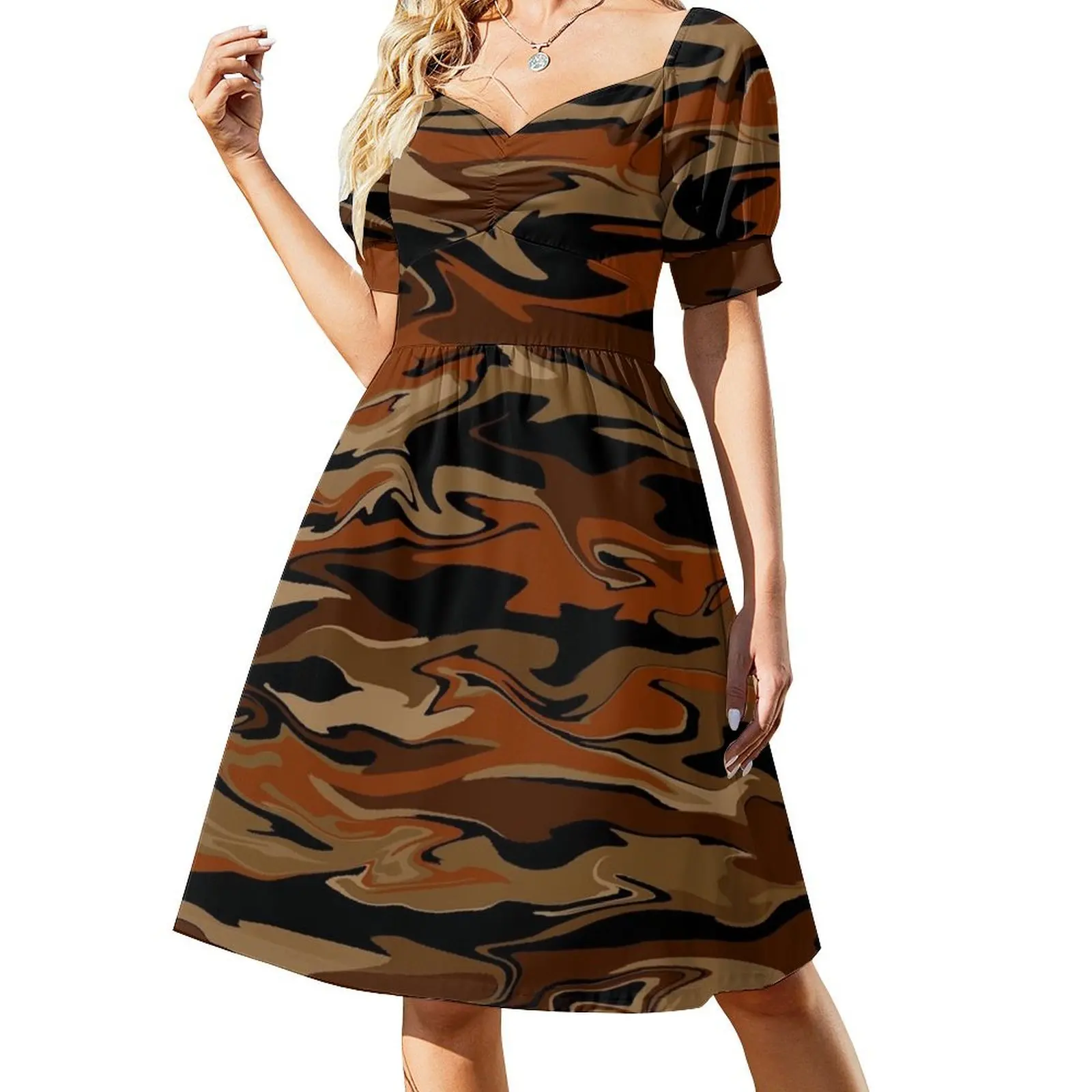 Abstract Art Short-Sleeved Dress birthday dress for women luxury 2025 Dresses gala woman dress
Abstract Art Short-Sleeved Dress birthday dress for women luxury 2025 Dresses gala woman dress