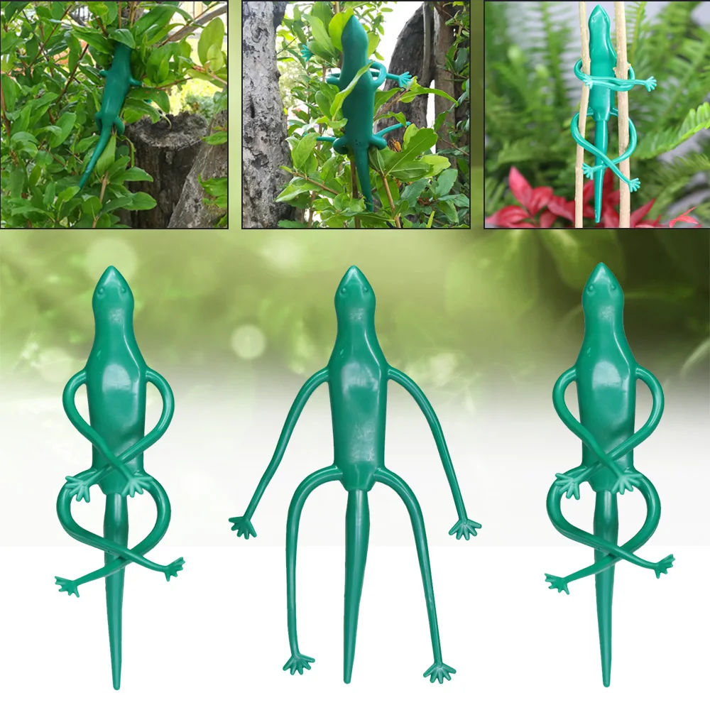 1PC Gecko Shape Reusable Cable Ties Bendable Adjustable Garden Potting Shrubs Decorative Support Clips Garden Planting Supplies
1PC Gecko Shape Reusable Cable Ties Bendable Adjustable Garden Potting Shrubs Decorative Support Clips Garden Planting Supplies