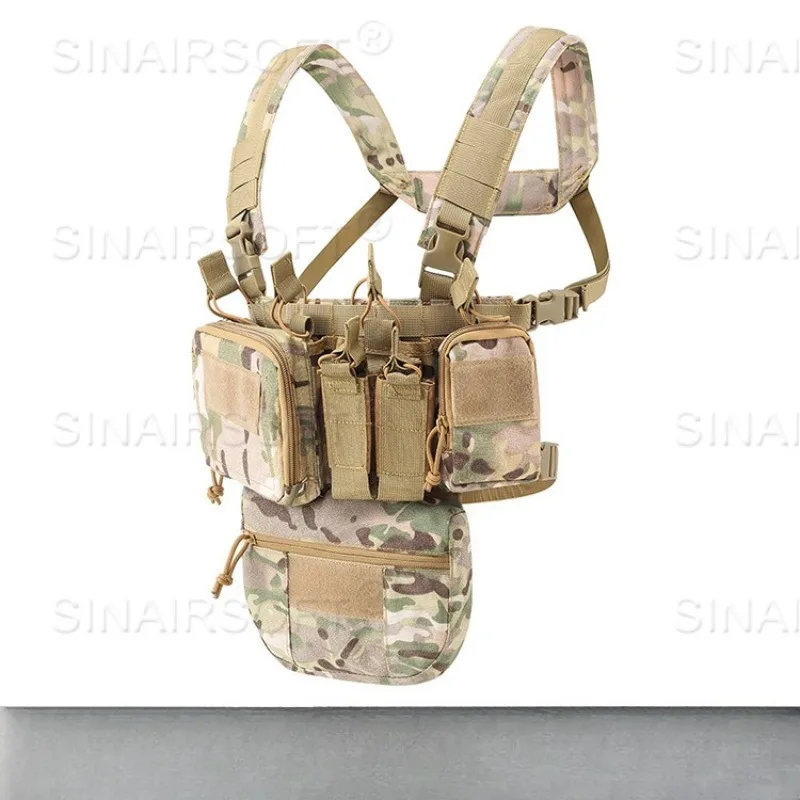 SINAIRSOFT CS Match Wargame TCM Chest Rig Airsoft Tactical Vest Gear Pack Magazine Pouch Holster Molle 500D Nylon
SINAIRSOFT CS Match Wargame TCM Chest Rig Airsoft Tactical Vest Gear Pack Magazine Pouch Holster Molle 500D Nylon