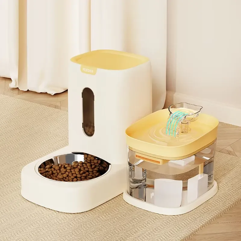2-in-1 Eco-Friendly Plastic Automatic Pet Feeder and Water Bottle for Dogs and Cats with 3-Direction DIY Design
2-in-1 Eco-Friendly Plastic Automatic Pet Feeder and Water Bottle for Dogs and Cats with 3-Direction DIY Design
