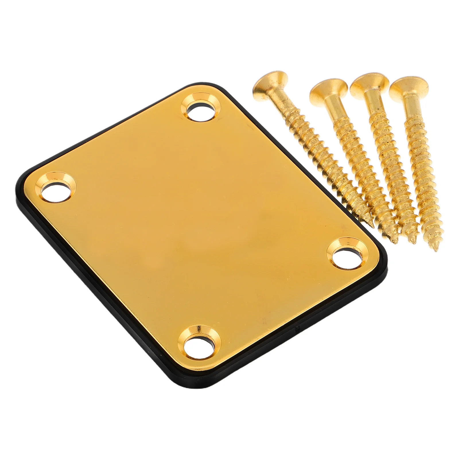 Jazz Style Electric Guitar Neck Plates Screws Golden Replacement Parts Neck Reinforcement Plate Guitar Repair Bass Accessories
Jazz Style Electric Guitar Neck Plates Screws Golden Replacement Parts Neck Reinforcement Plate Guitar Repair Bass Accessories