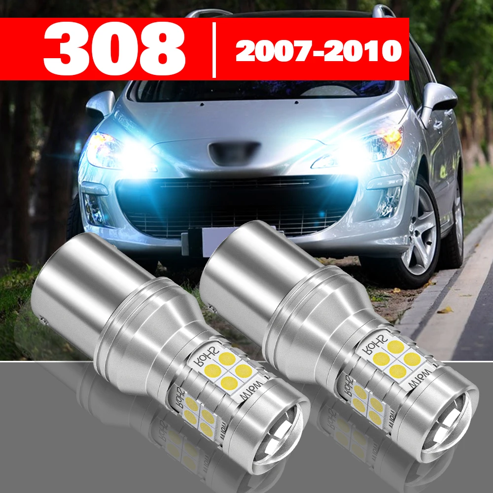 For Peugeot 308 1 2007-2010 2pcs LED Daytime Running Light DRL Accessories 2008 2009
For Peugeot 308 1 2007-2010 2pcs LED Daytime Running Light DRL Accessories 2008 2009