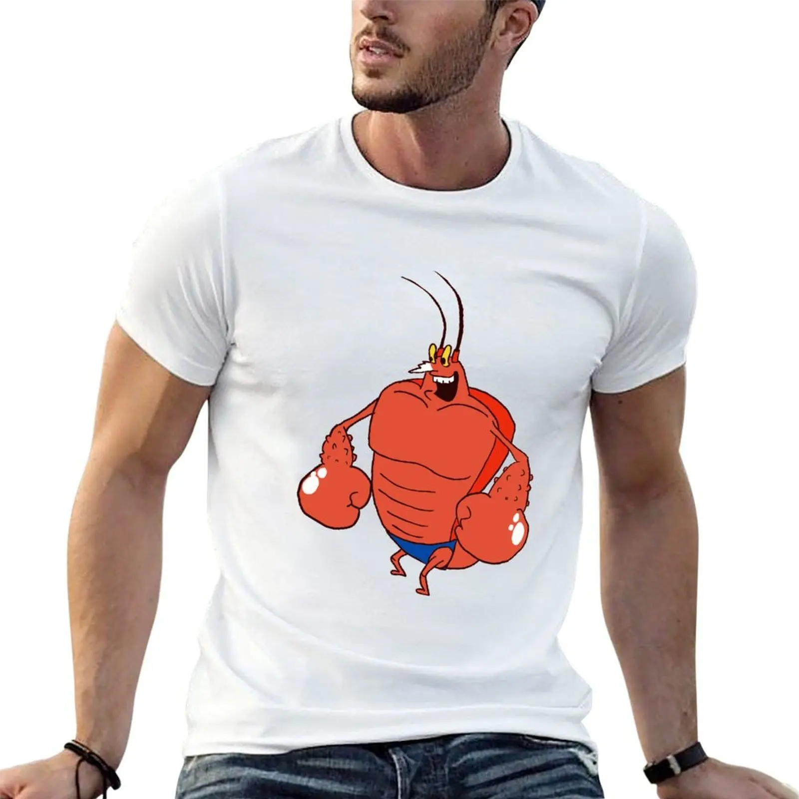 Larry The Lobster T-Shirt man t shirts for men t shirt man casual T-Shirt
Larry The Lobster T-Shirt man t shirts for men t shirt man casual T-Shirt