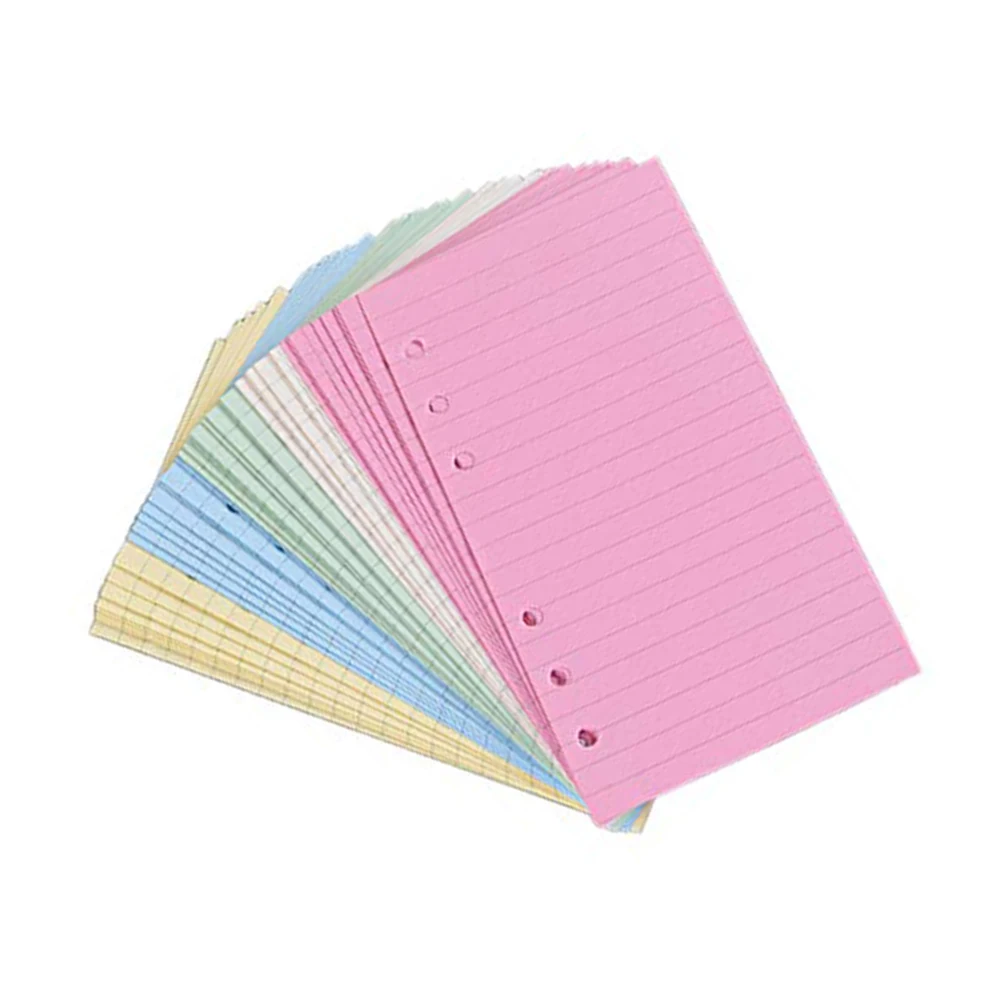 2 Sets Loose-leaf Notebook Inner Core A5 Size Colorful Papers Hole Paper Smooth Writing Journaling Note-taking
2 Sets Loose-leaf Notebook Inner Core A5 Size Colorful Papers Hole Paper Smooth Writing Journaling Note-taking
