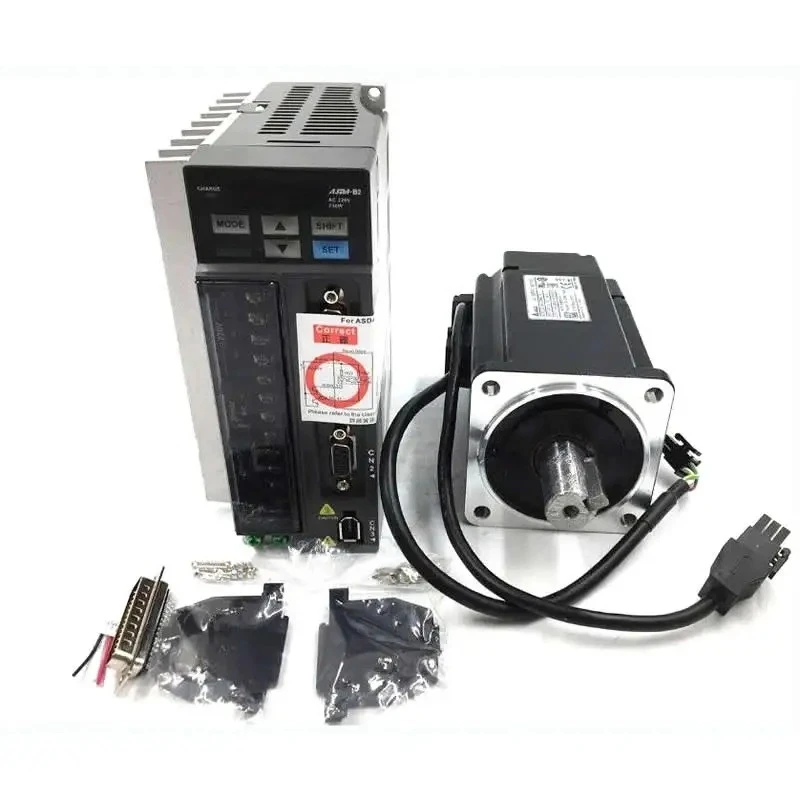 B2 AC servo motor drive kit 100W 0.32NM 3000rpm ECMA-C20401GS + ASD-B2-0121-B with Encoder & Power Cable
B2 AC servo motor drive kit 100W 0.32NM 3000rpm ECMA-C20401GS + ASD-B2-0121-B with Encoder & Power Cable