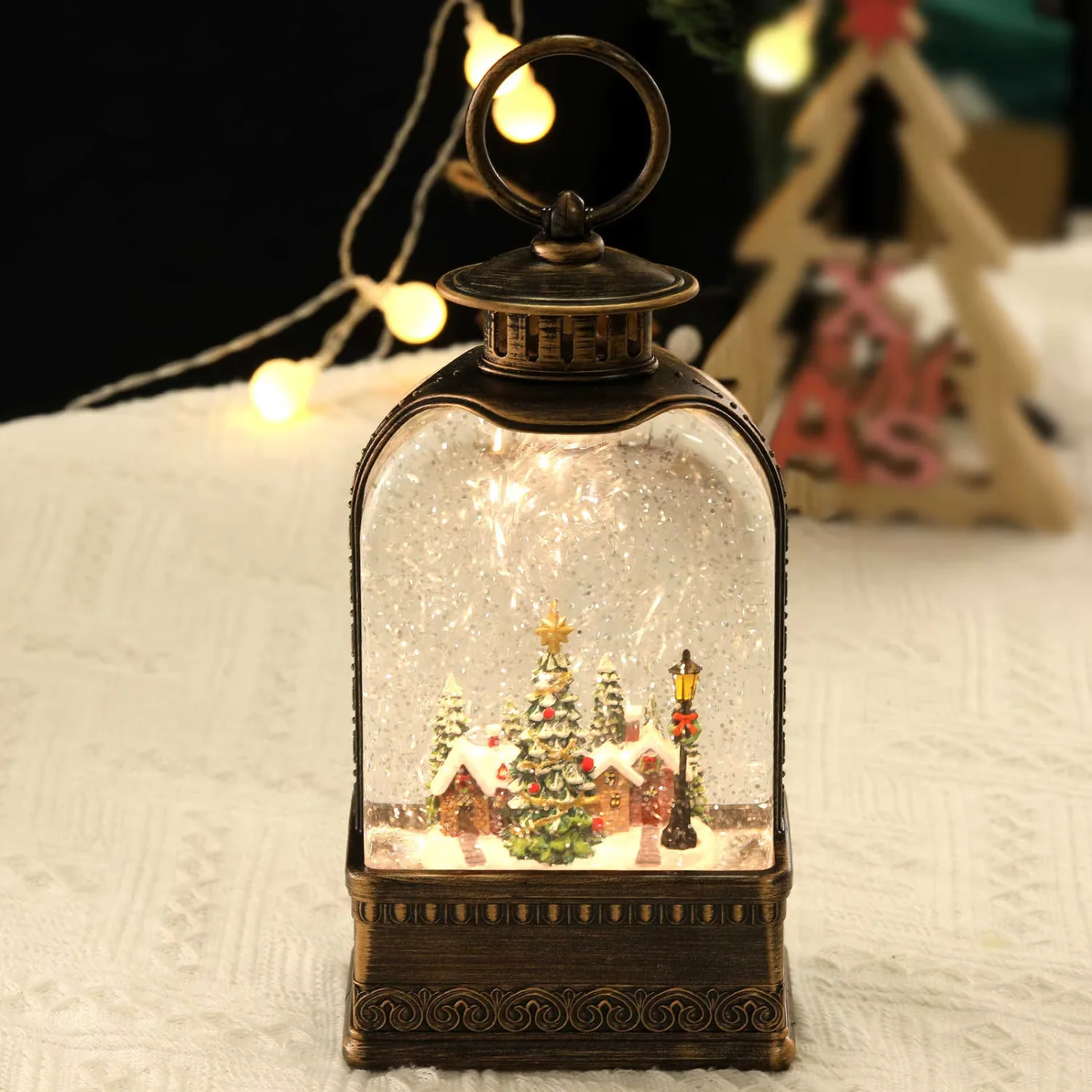 TOP Sale Factory Wholesale Christmas Lamps Lights Plastic Christmas Water Globe Lantern
TOP Sale Factory Wholesale Christmas Lamps Lights Plastic Christmas Water Globe Lantern