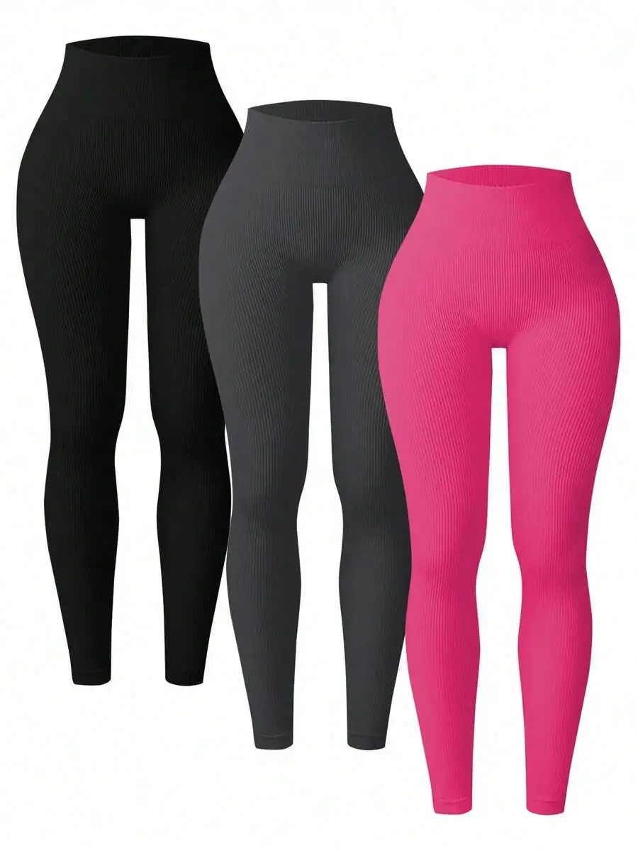 Women Solid Color Minimalist High Waist Leggings Yoga Pants
Women Solid Color Minimalist High Waist Leggings Yoga Pants