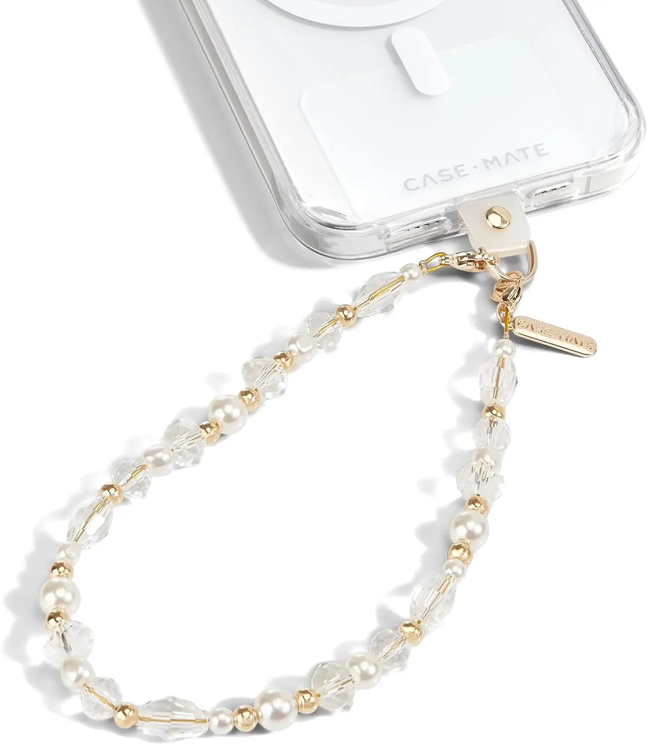 Case-Mate Beaded Phone Charm - Detachable Anti Theft Strap - Hands-Free iPhone Wrist Strap for Women - Phone Chain Wristlet - Fi
Case-Mate Beaded Phone Charm - Detachable Anti Theft Strap - Hands-Free iPhone Wrist Strap for Women - Phone Chain Wristlet - Fi