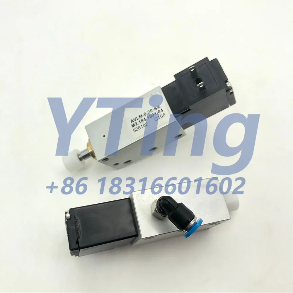 Heidelberg Front Gauge Top Paper Solenoid Valve Cylinder M2.184.1091/M2.184.1071
Heidelberg Front Gauge Top Paper Solenoid Valve Cylinder M2.184.1091/M2.184.1071