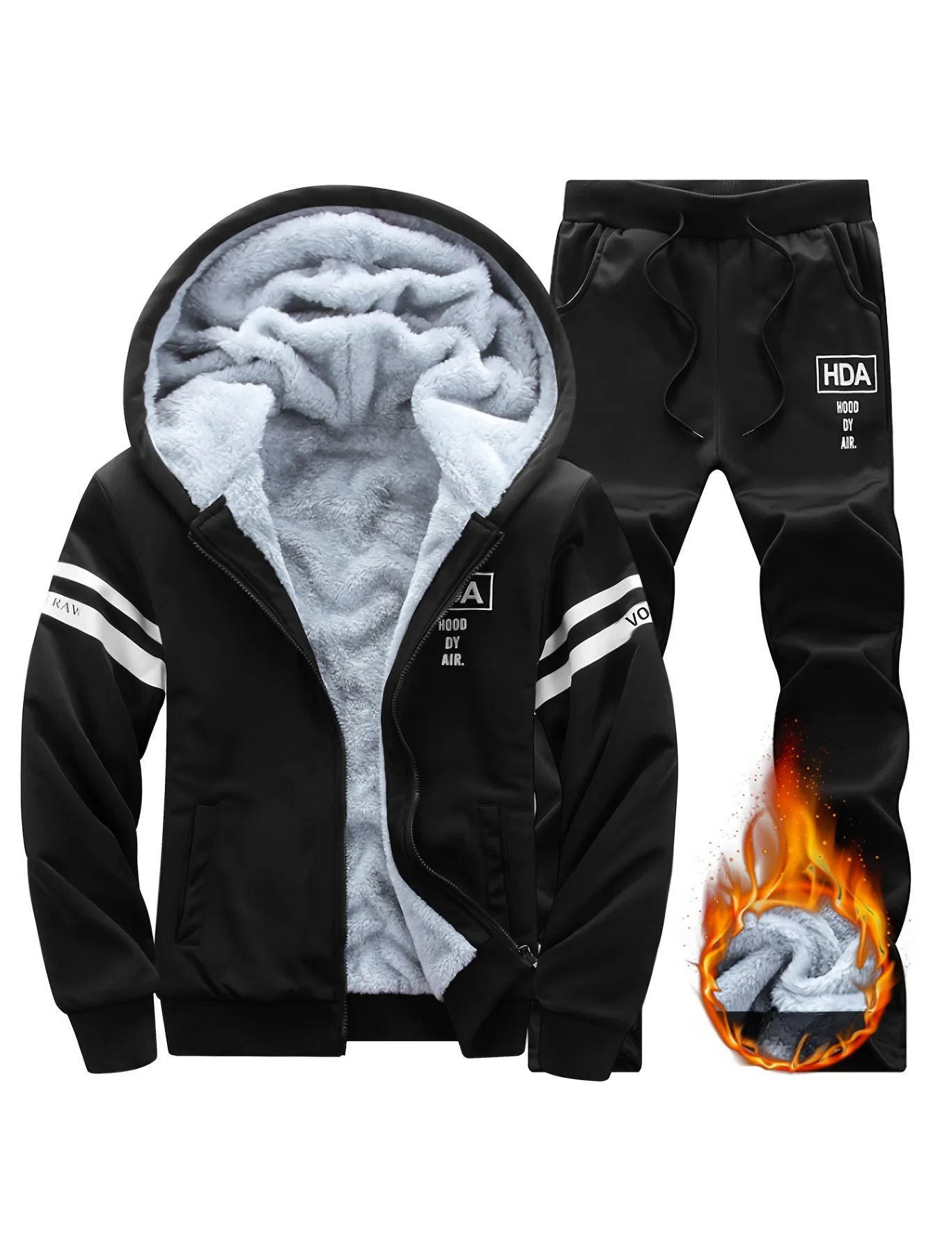 2025 Men's Autumn and Winter Sports Casual Set, Fleece Hoodie, Thickened Large Size Men's Warm Clothing
2025 Men's Autumn and Winter Sports Casual Set, Fleece Hoodie, Thickened Large Size Men's Warm Clothing