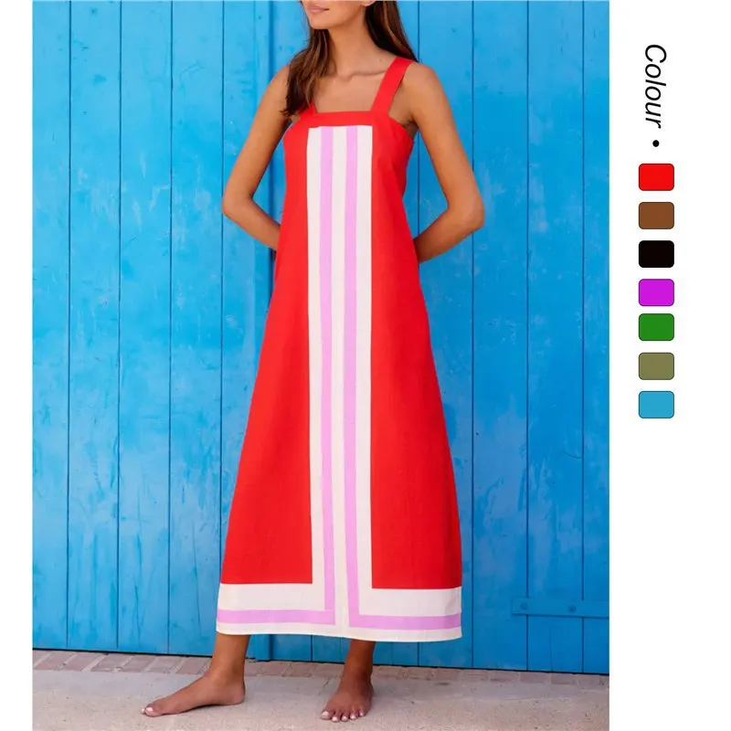 2026 Summer Casual Long Dress Beach Vacation Style Strap Dress - 68565 Summer Long Dress Midi Luxury Beach Outfits
2026 Summer Casual Long Dress Beach Vacation Style Strap Dress - 68565 Summer Long Dress Midi Luxury Beach Outfits