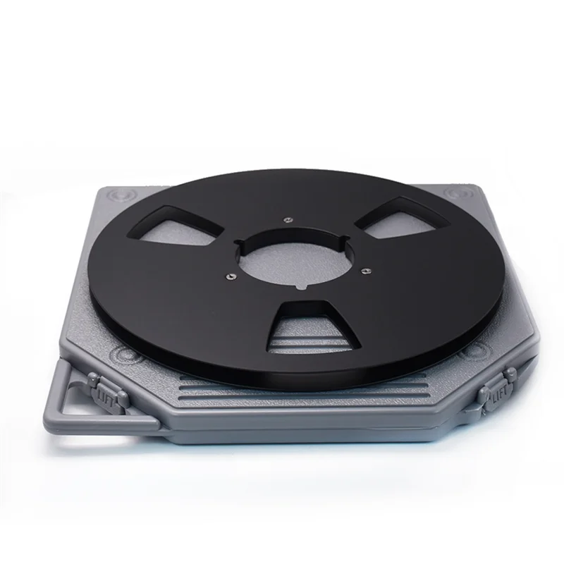 B03B-7Inch Empty Takeup Reel With Empty Take Up Reels Storage Box Full Protection Open Reel Recording Tape Box Case B
B03B-7Inch Empty Takeup Reel With Empty Take Up Reels Storage Box Full Protection Open Reel Recording Tape Box Case B