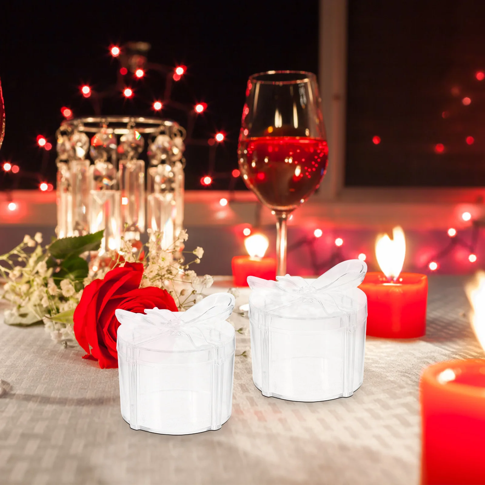 12Pcs Wedding Candy Boxes Small Gift Boxes Clear Party Favor Containers Birthday Packaging Cases Party Favor Containers
12Pcs Wedding Candy Boxes Small Gift Boxes Clear Party Favor Containers Birthday Packaging Cases Party Favor Containers