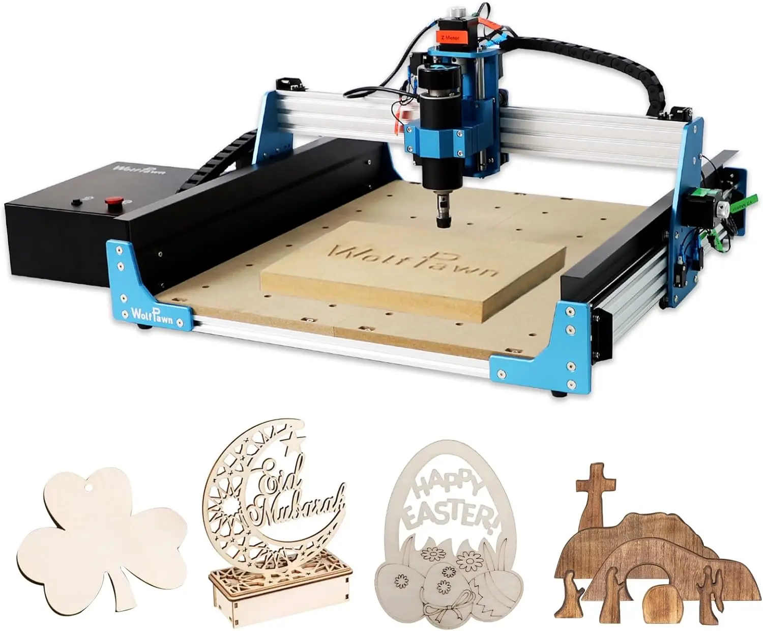 3 Axis All Metal Engraver Milling Machine 500W Trimmer Linear Rail Driven Working Area 1575x1575x295 Acrylic Cutting Milling GRB
3 Axis All Metal Engraver Milling Machine 500W Trimmer Linear Rail Driven Working Area 1575x1575x295 Acrylic Cutting Milling GRB