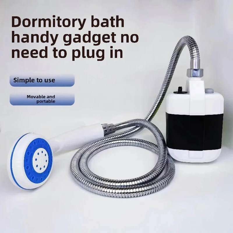 Handheld Electric Shower Pump - USB Rechargeable Outdoor Sprayer for Camping Travel Hiking RV & Auto Cleaning
Handheld Electric Shower Pump - USB Rechargeable Outdoor Sprayer for Camping Travel Hiking RV & Auto Cleaning