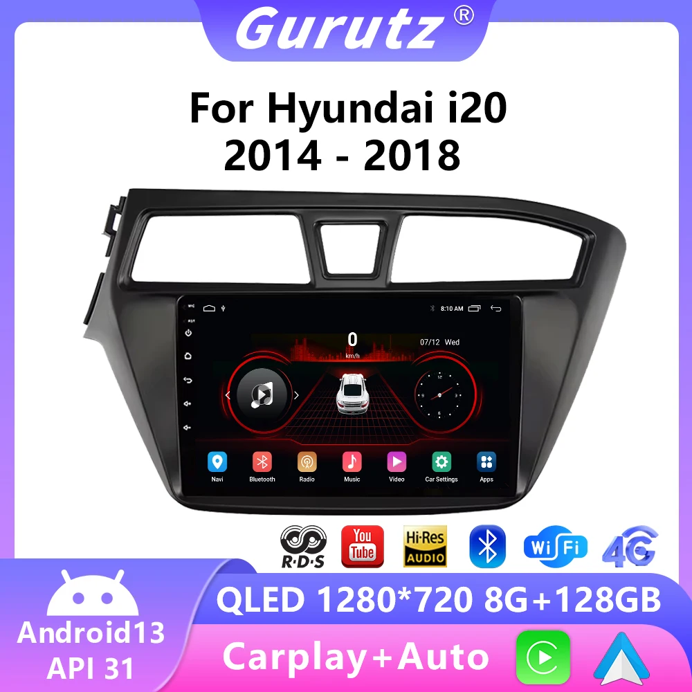 2 Din Android 13 Auto Car Radio Multimedia Video Player For Hyundai I20 2014-2018 GPS Navigation GPS Wireless Carplay 4G 8Core
2 Din Android 13 Auto Car Radio Multimedia Video Player For Hyundai I20 2014-2018 GPS Navigation GPS Wireless Carplay 4G 8Core