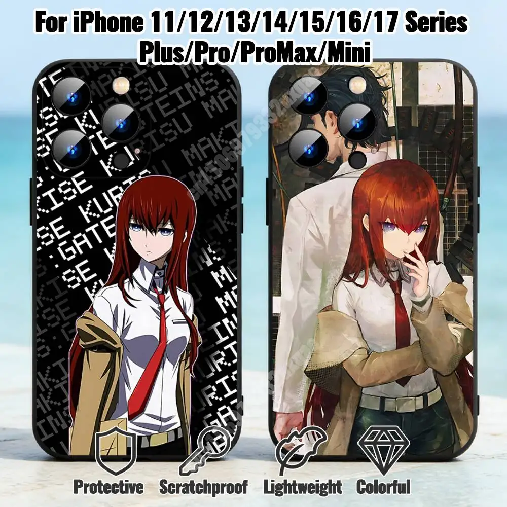 S-Steins Gate-S Makise Kurisu Phone Case for iPhone 17 16 Pro Plus Air 16E 15 14 13 12 11 Max Mini XR XS Silicone Cover
S-Steins Gate-S Makise Kurisu Phone Case for iPhone 17 16 Pro Plus Air 16E 15 14 13 12 11 Max Mini XR XS Silicone Cover