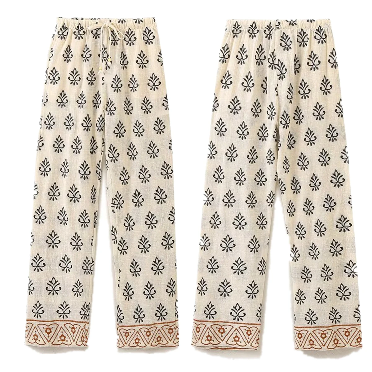 Jenny&Dave French Retro Embroidered Vacation Casual Pants Women 2025 Summer Bohemian Cotton Casual Pants Women
Jenny&Dave French Retro Embroidered Vacation Casual Pants Women 2025 Summer Bohemian Cotton Casual Pants Women