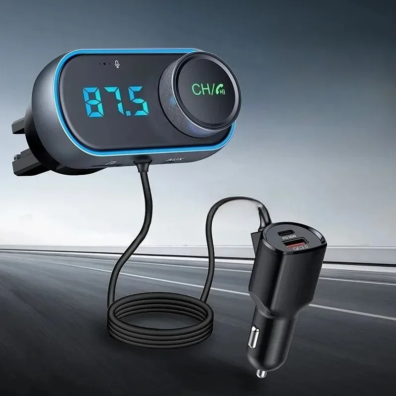 Автомобильный MP3-плеер T78 TRD 5.0 с Bluetooth, FM-трансмиттером и быстрой зарядкой USB QC3.0 для автомобиля, беспроводной комплект для громкой связи
Автомобильный MP3-плеер T78 TRD 5.0 с Bluetooth, FM-трансмиттером и быстрой зарядкой USB QC3.0 для автомобиля, беспроводной комплект для громкой связи